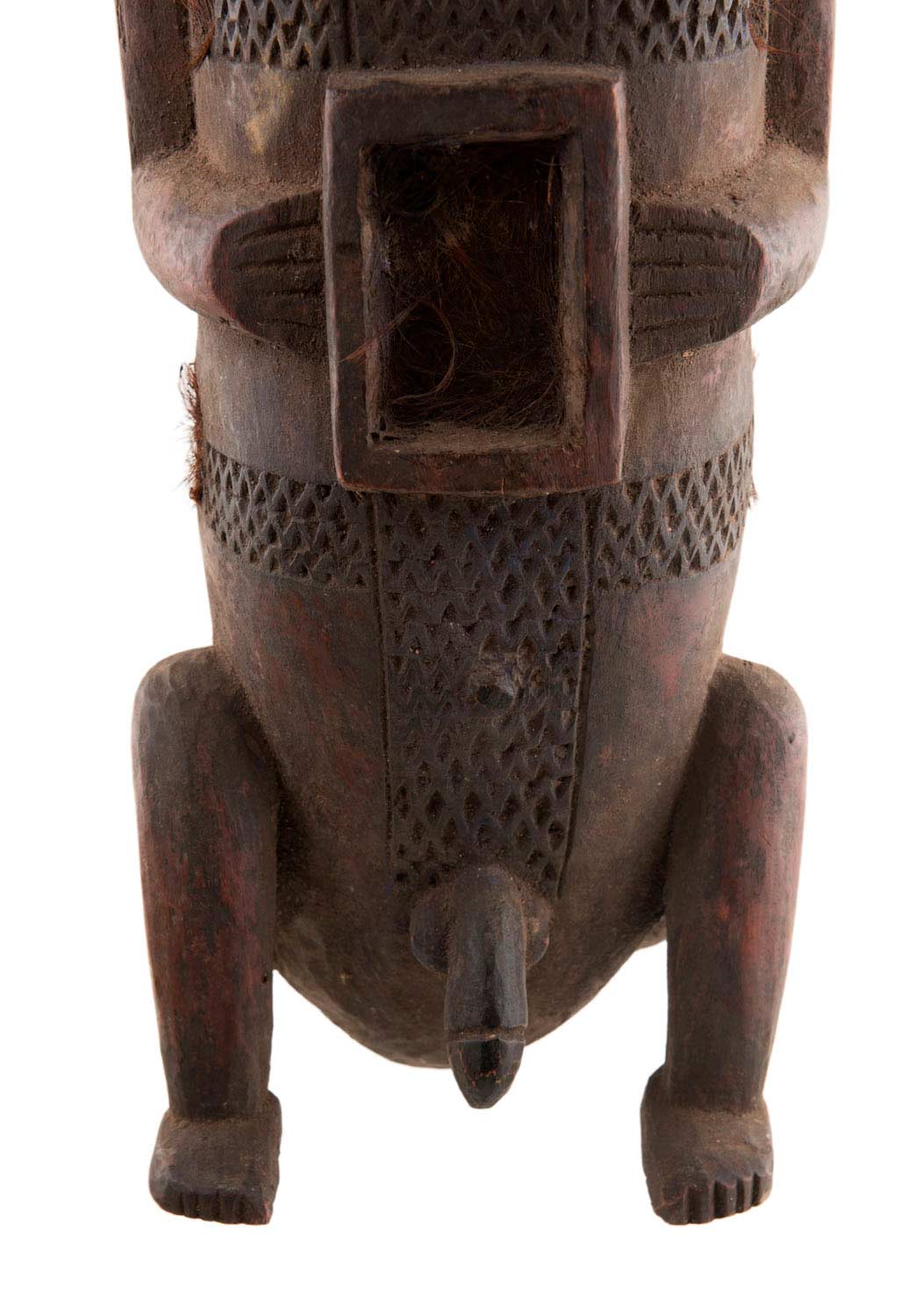 Statue Herero en bois – Rituel initiatique, Namibie