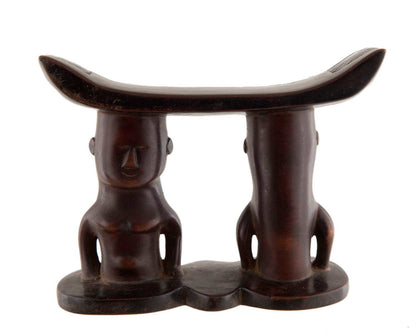 Appui-nuque figuratif de RDC – Repose-tête en bois