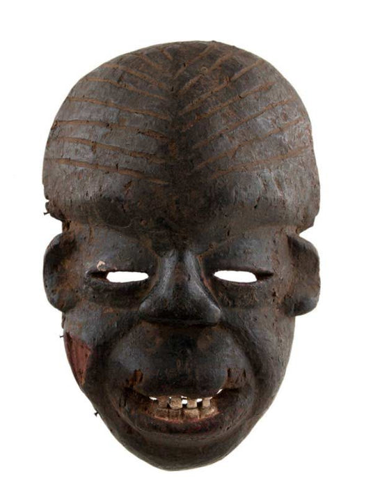 Masque africain Tikar – Masque de cérémonie du Cameroun