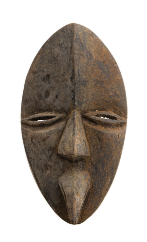 Masquette Dan Koma Mahou – Masque diminutif passeport africain en bois