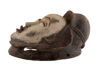 Masque africain Punu-Pounou-Lumbo – Art traditionnel du Gabon