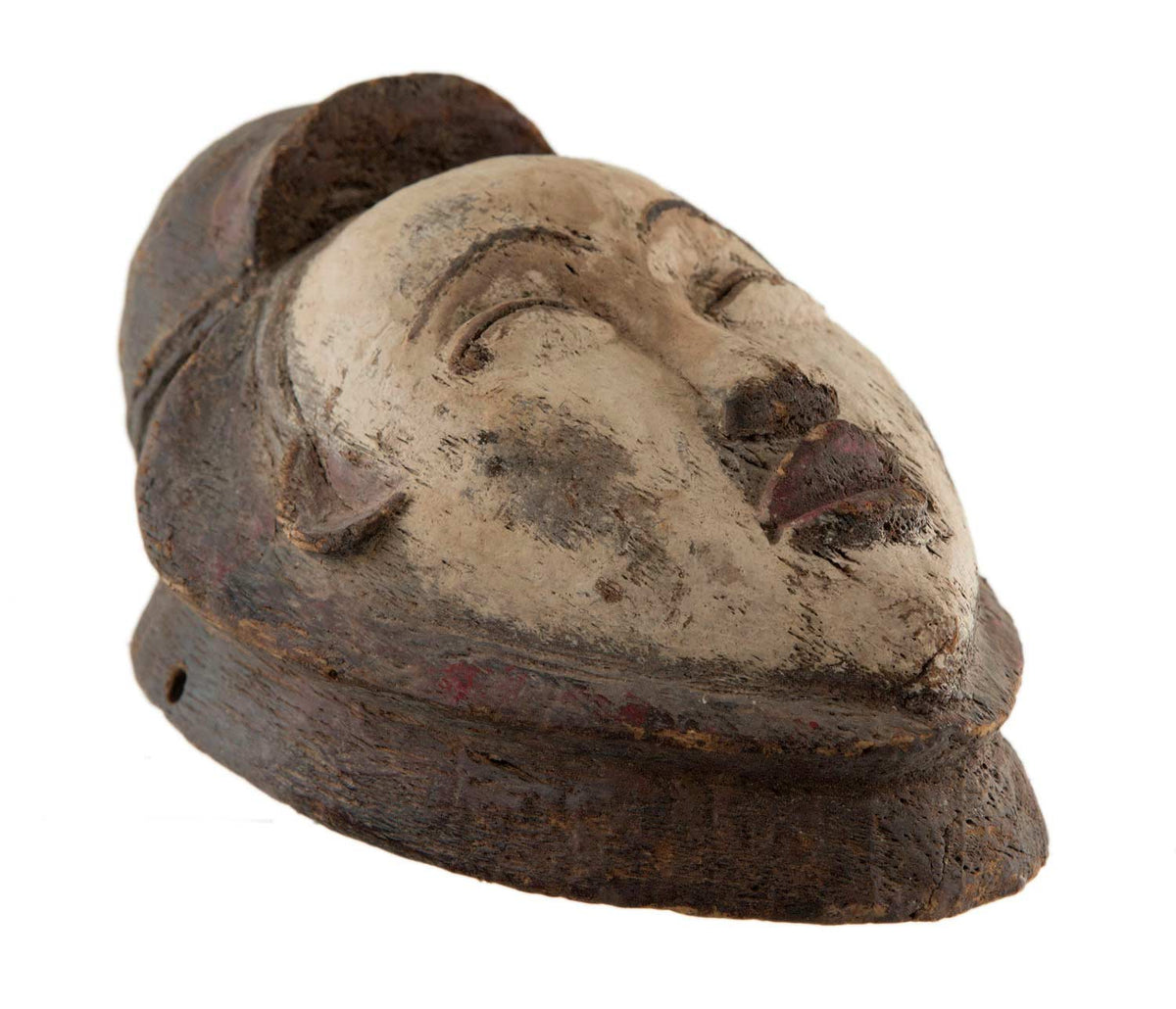Masque africain Punu-Pounou-Lumbo – Art traditionnel du Gabon