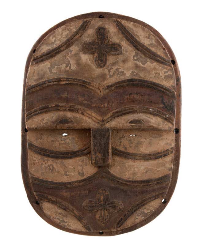 Masque Teke en bois et pigments – Congo