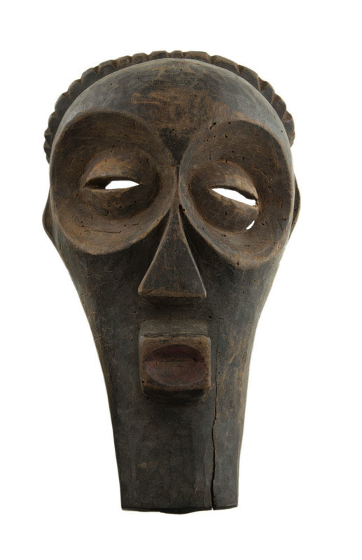 Ancien masque africain Songye – Art coutumier de République démocratique du Congo