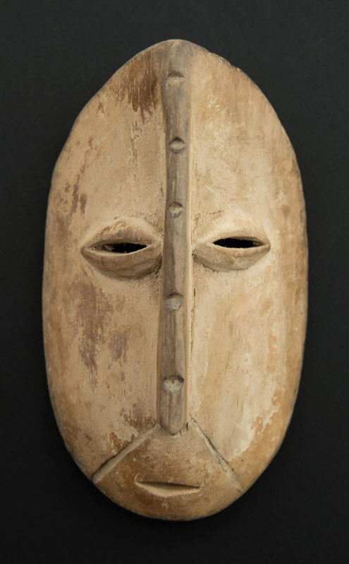 Masquette Lega – Masque miniature passeport africain en bois