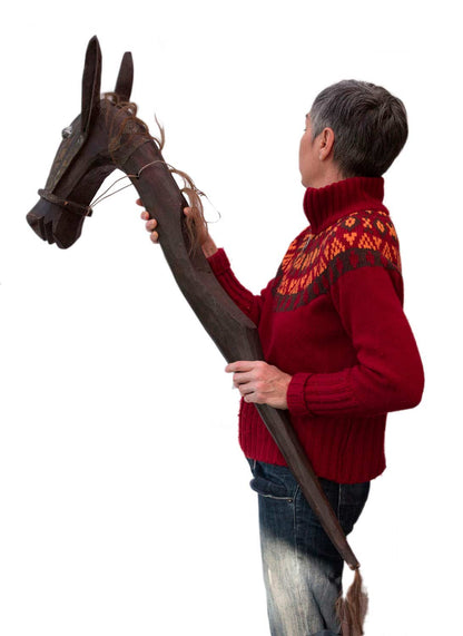 Cheval de bouffon du Korèdugaw Bambara – Art coutumier africain