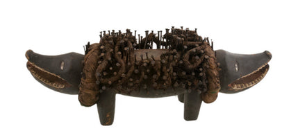 Fétiche africain chien Nkisi Nkonde Kozo – RDC