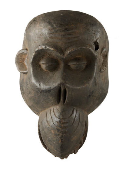 Masque africain Singe Bulu Boulou du Cameroun – bois et pigments