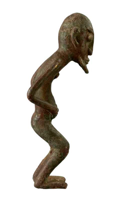 Statue Dogon en bronze – Figurine d'ancêtre, Mali