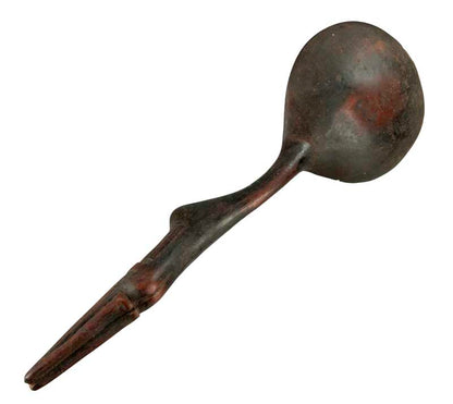 Cuillère Zoulou Izinkhezo Ukhezo en bois – Art africain traditionnel
