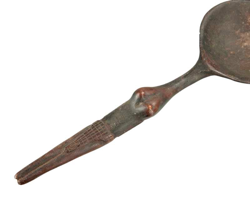 Cuillère Zoulou Izinkhezo Ukhezo en bois – Art africain traditionnel