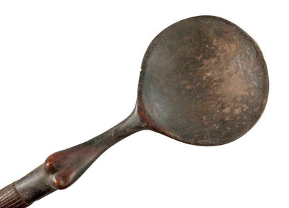 Cuillère Zoulou Izinkhezo Ukhezo en bois – Art africain traditionnel
