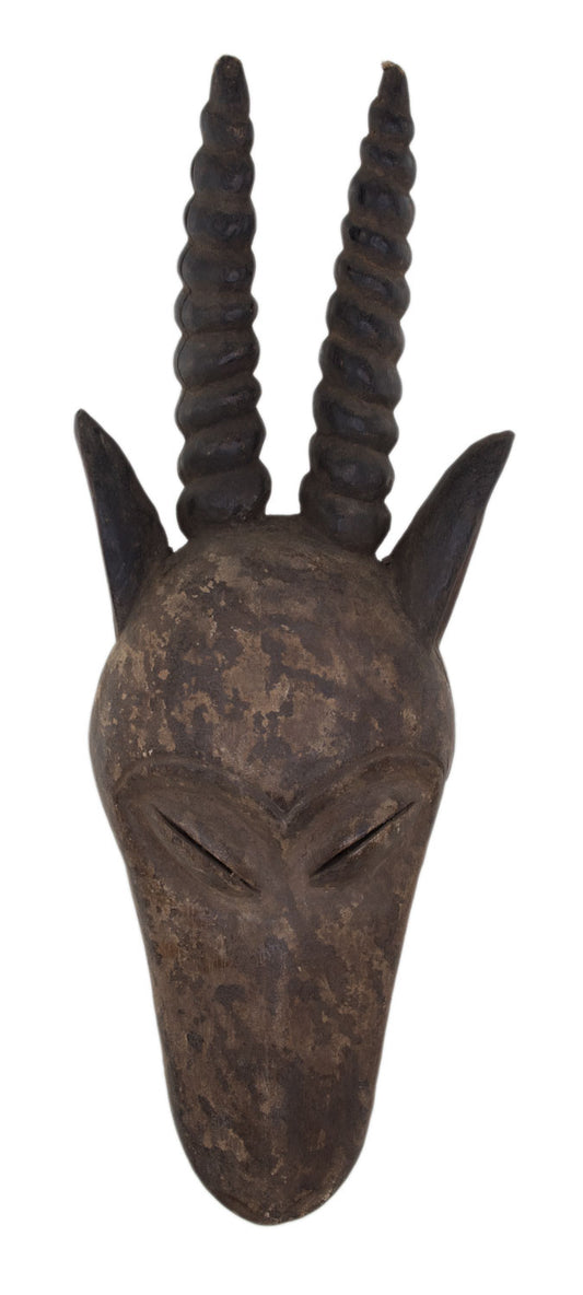 Masque africain antilope Kwele du Gabon – art coutumier