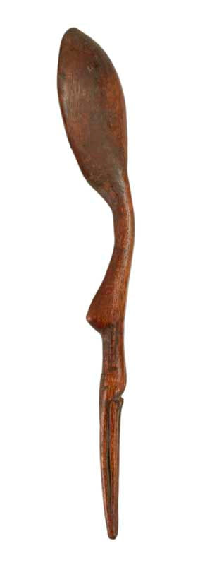 Cuillère Zoulou Izinkhezo Zulu en bois – Art africain traditionnel