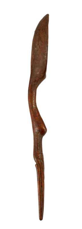 Cuillère Zoulou Izinkhezo Zulu en bois – Art africain traditionnel