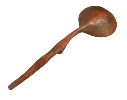 Cuillère Zoulou Izinkhezo Zulu en bois – Art africain traditionnel