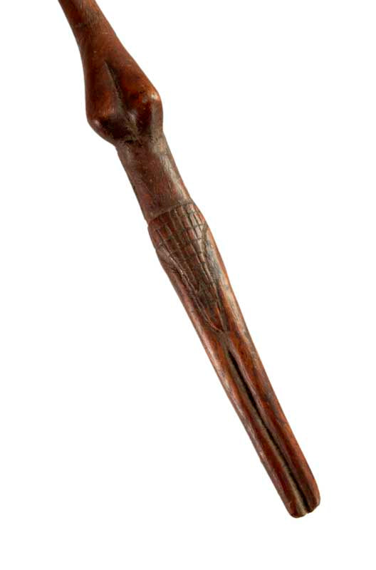Cuillère Zoulou Izinkhezo Zulu en bois – Art africain traditionnel