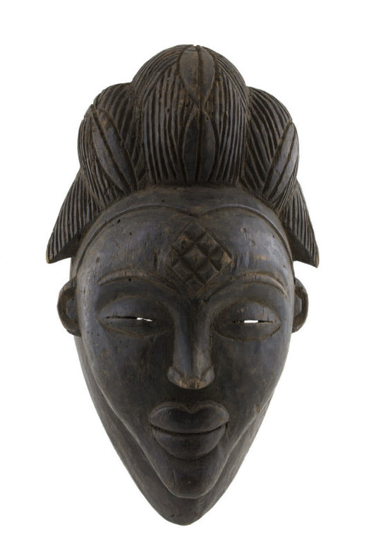 Masque africain Punu-Pounou – Art traditionnel du Gabon