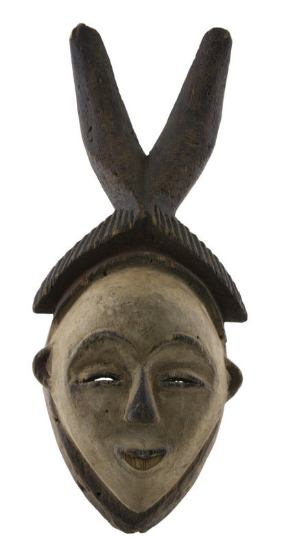 Masque africain Punu-Pounou – Art traditionnel du Gabon