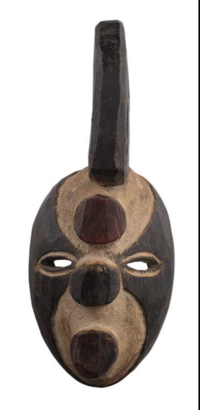 Masquette Grebo – Masque miniature passeport africain en bois