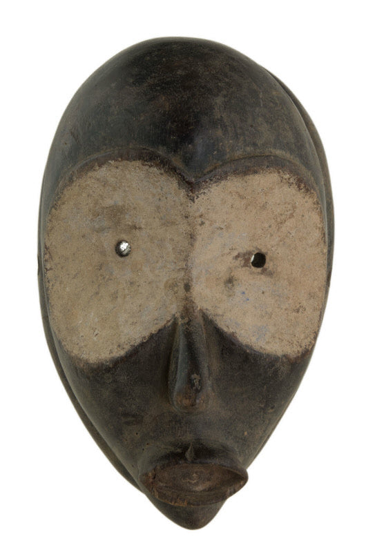 Masque de case africain Ibibio du Nigeria – sculpture en bois
