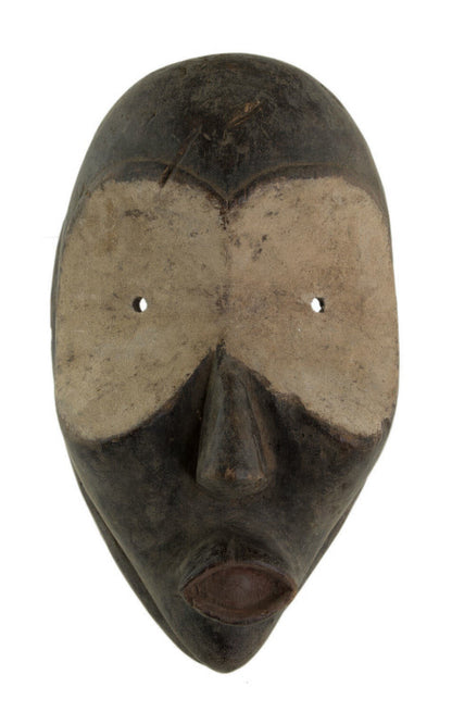 Masque africain Ibibio du Nigeria – sculpture en bois