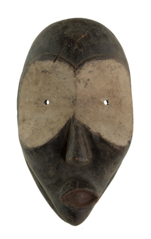 Masque africain Ibibio du Nigeria – sculpture en bois