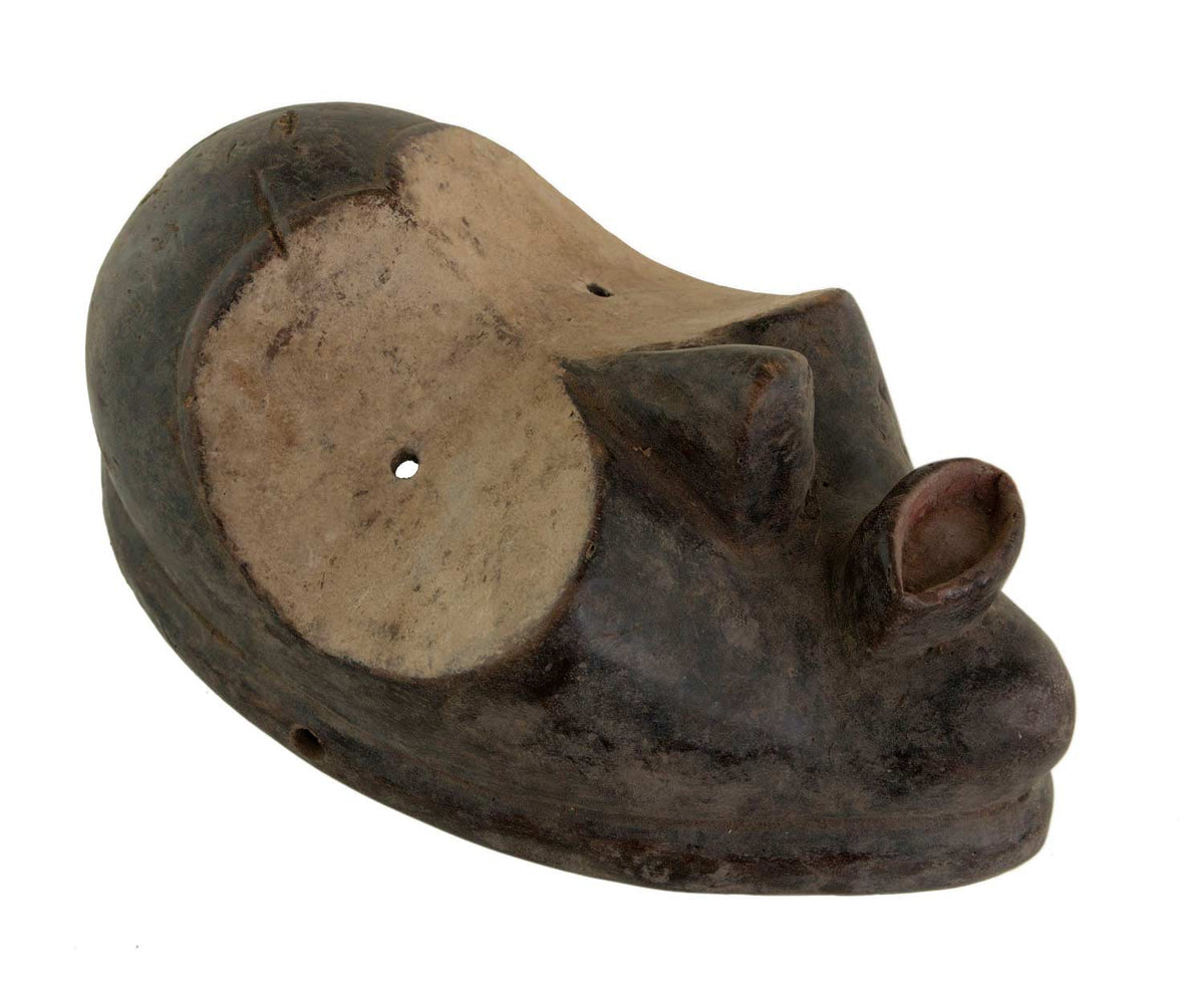 Masque africain Ibibio du Nigeria – sculpture en bois