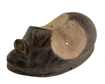 Masque africain Ibibio du Nigeria – sculpture en bois