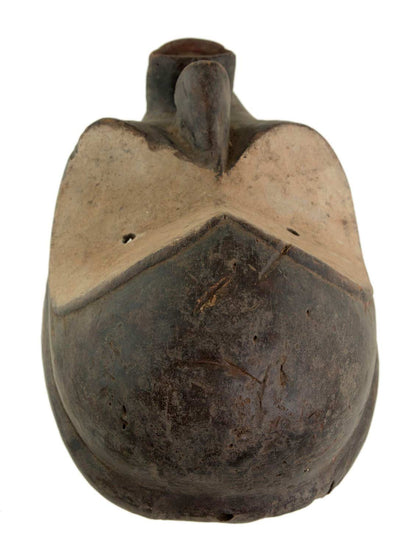 Masque africain Ibibio du Nigeria – sculpture en bois