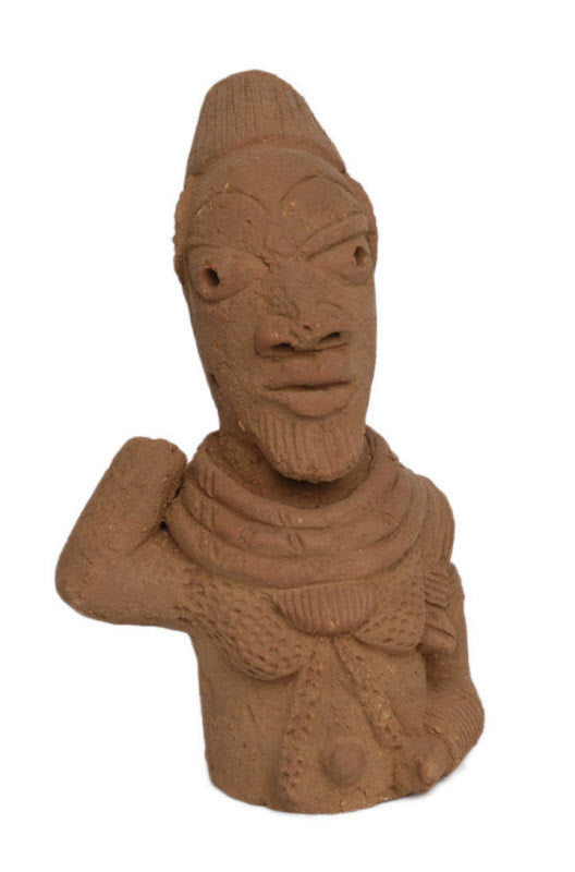 Statue Nok en terre cuite – Personnage masculin, reproduction