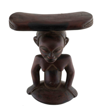 Appui-nuque Luba – Repose-tête traditionnel de RDC