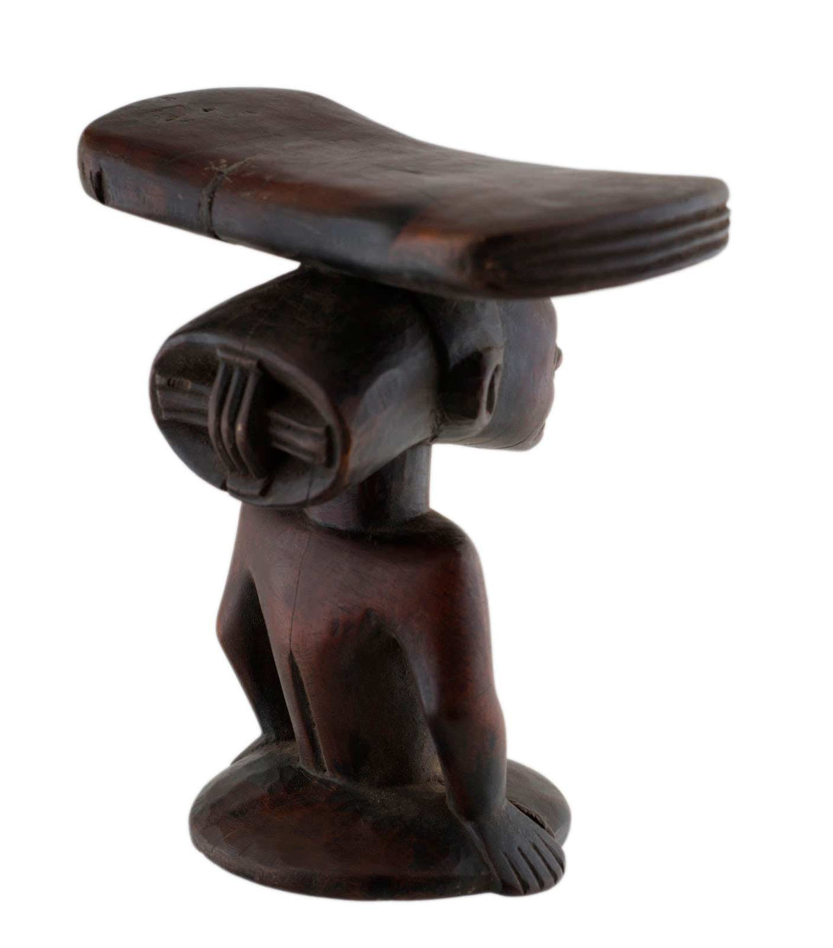 Appui-nuque Luba – Repose-tête traditionnel de RDC