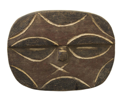 Masque passeport Teke Eket – Masquette africaine en bois 11,8 cm