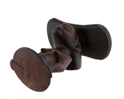 Appui-nuque Luba – Repose-tête traditionnel de RDC