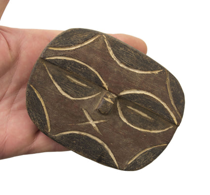 Masque passeport Teke Eket – Masquette africaine en bois 11,8 cm