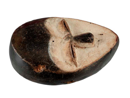 Masque passeport africain – Masquette en bois et pigments 14,8 cm