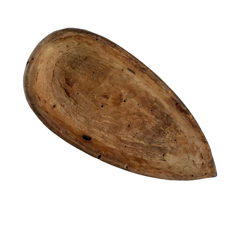 Masque passeport africain – Masquette en bois et pigments 15 cm