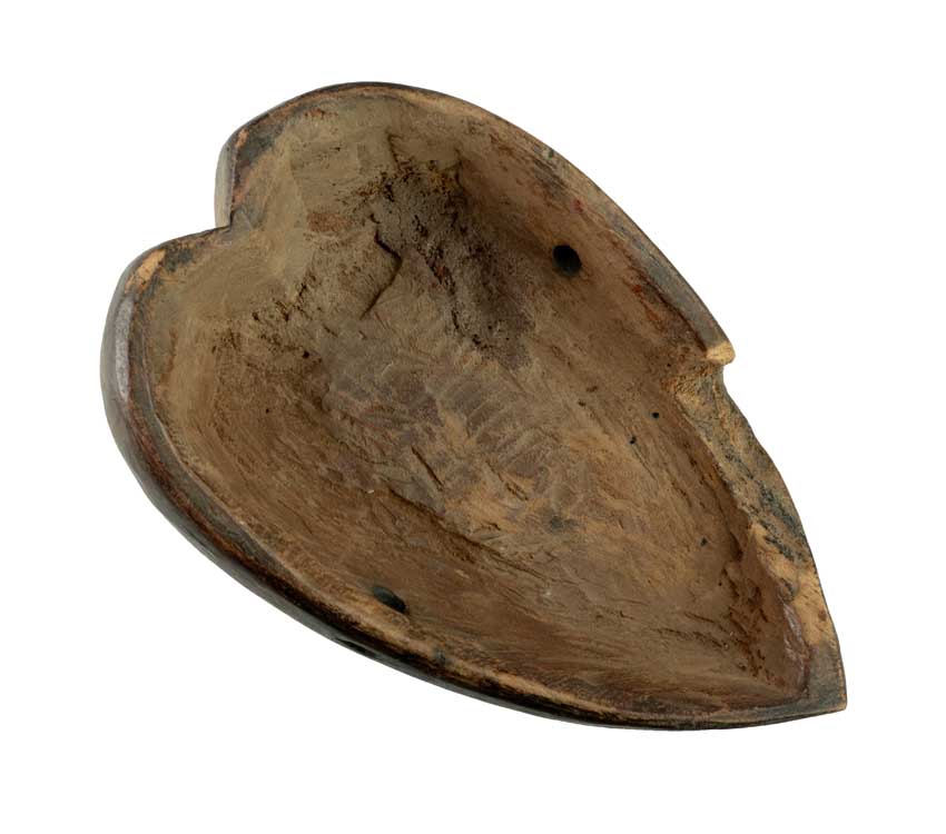 Masque passeport africain – Masquette en bois et pigments 15 cm