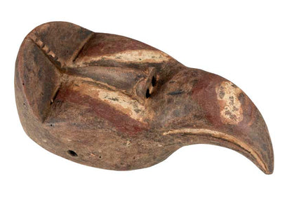 Masque passeport africain – Masquette miniature en bois 17 cm