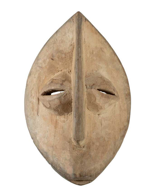 Masque passeport africain – Masquette miniature en bois 14,5 cm