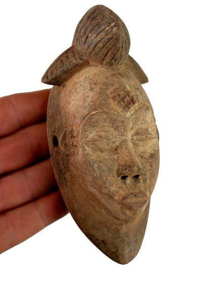 Masquette africaine – Masque diminutif passeport en bois