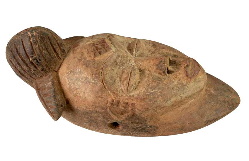 Masquette africaine – Masque diminutif passeport en bois