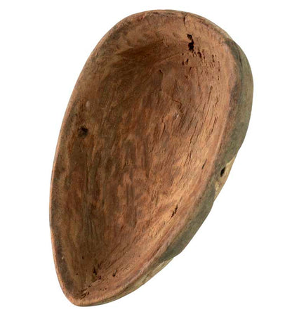 Masque passeport africain – Masquette en bois et pigments 15 cm