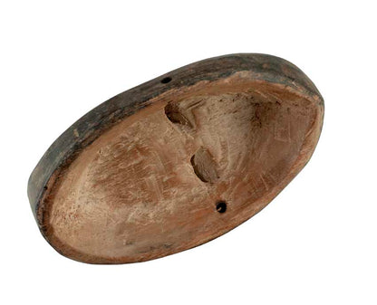 Masque passeport africain – Masquette en bois et pigments 12,5 cm