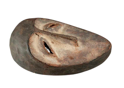Masque passeport africain – Masquette en bois et pigments 13 cm