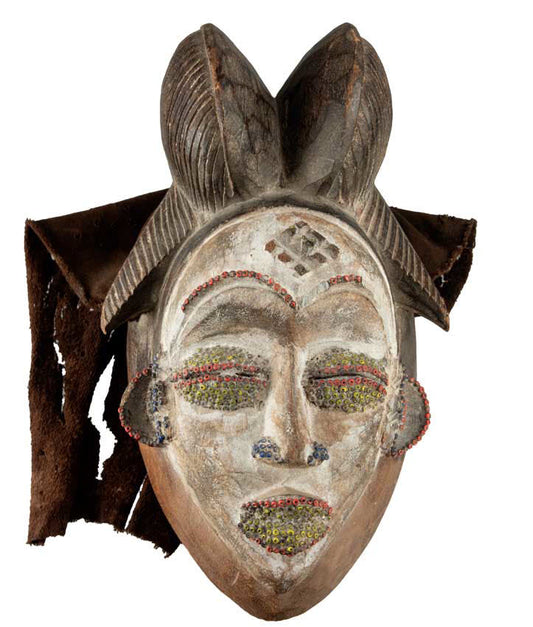 Masque africain Punu – Masque Pounou du Gabon