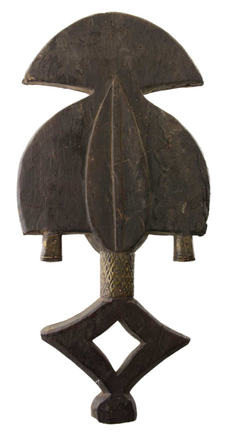 Statue reliquaire Kota Bwiti Mahongwe – Art africain du Gabon 52 cm