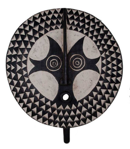 Masque solaire Bobo Bwa du Burkina Faso – grande planche en bois