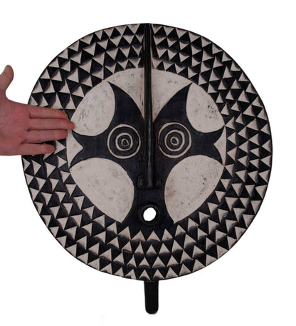Masque solaire Bobo Bwa du Burkina Faso – grande planche en bois